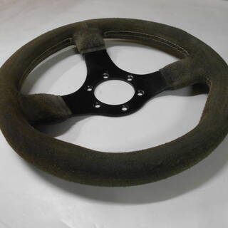 本革スエードグリップ（レアなモスグリーンカラー）バックスキン 小径290mm　中古