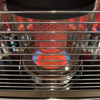 158☆ コロナ 煙突式石油ストーブ 2012年製 SV-7012SR 煙突式ストーブ 動作