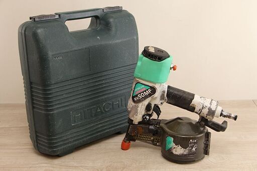 HITACHI 日立工機 日立ロール釘打機 エアダスタ付 NV50MF(D3703aaykY)
