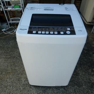 【商談中】Hisence ハイセンス 全自動洗濯機 HW-T55...