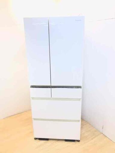 冷蔵庫　6ドア　608L　Panasonic　フルフラットガラスドア　関東地域送料込み