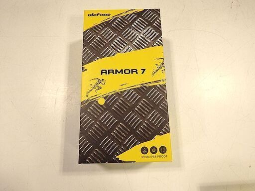 開封未使用☆Ulefone Armor 7 SIMフリースマートフォン ブラック 