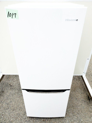 ✨高年式✨1017番 Hisense✨2ドア冷凍冷蔵庫✨HR-D15A‼️