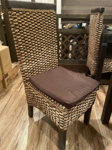 店舗用　椅子　テーブル　アジアン家具