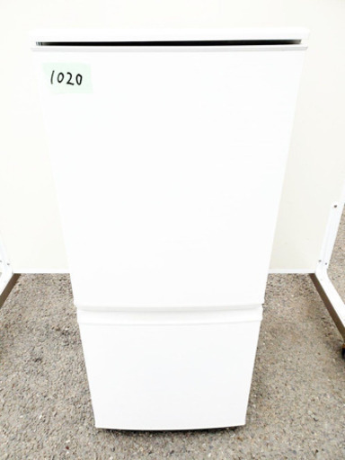 ✨高年式✨1020番シャープ✨ノンフロン冷凍冷蔵庫✨SJ-D14C-W‼️