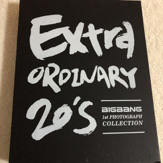 BIGBANG 写真集extra ordinary 20's 韓国版