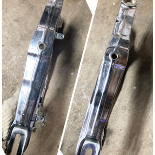 ホンダ CBX400F 純正 スイングアーム メッキ加工 中古品 CBX550F PC04