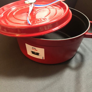 staub ココットラウンド 26cm チェリー 40509-840(1102606)