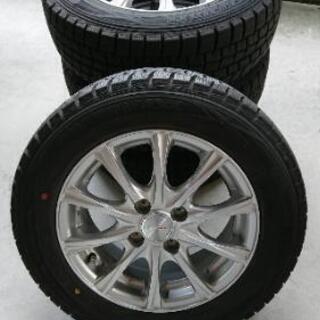 日産キューブ美品、ダンロップ   スタッドレスタイヤ&ホイール   175/65/R14  ワンシーズンのみ使用‼️