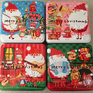 クリスマス　空き缶　１個100円