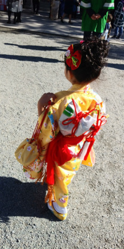 七五三着物一式髪置き紐解き Naminiko 田崎橋のキッズ用品 子供服 の中古あげます 譲ります ジモティーで不用品の処分