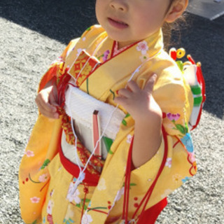 七五三着物一式髪置き紐解き Naminiko 田崎橋のキッズ用品 子供服 の中古あげます 譲ります ジモティーで不用品の処分