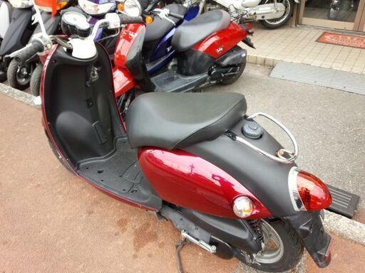NO.3521　ビーノ（ＶＩＮＯ）　水冷４サイクル　ワインレッド＆ブラック　☆彡 NO.3521 ビーノ（VINO） 水冷4サイクル ワインレッド＆ブラック