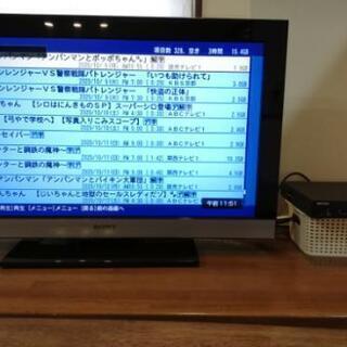 ソニー32インチテレビ+HDDレコーダー