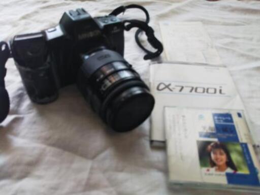 MINOLTAカメラ　フィルムカメラ　α7700i