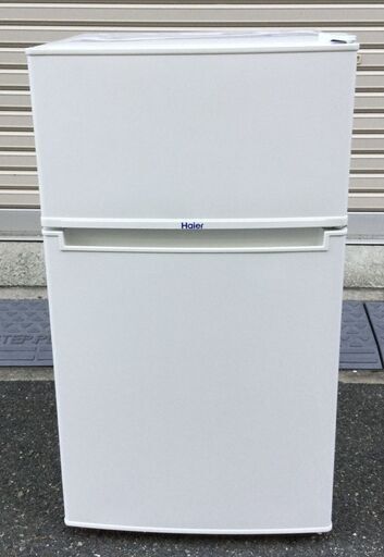 【RKGRE-482】特価！ハイアール/85L 2ドア冷凍冷蔵庫/JR-N85A/中古品/2016年製/当社より近隣無料配達！