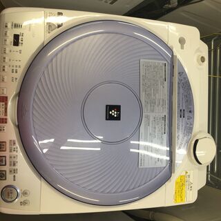 シャープ　洗濯機　ES-TX820-A　2013年製