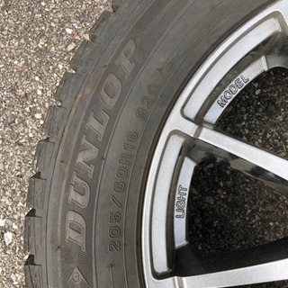 16インチ　ブリジストンホイル付きタイヤ