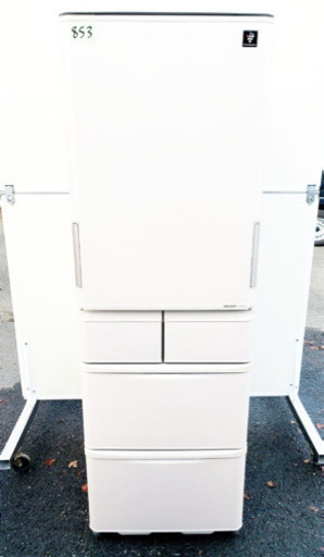 ①‼️大容量‼️853番 シャープ✨ノンフロン冷凍冷蔵庫✨SJ-PW42W-N‼️