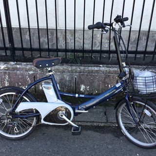 ＜動作・美品車＞パナソニック・折りたたみ電動自転車・EPJ06