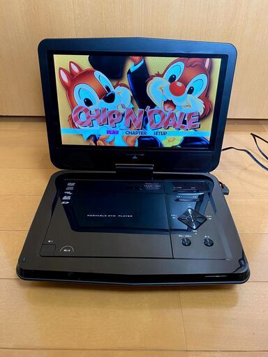 ポータブルDVDプレーヤー 10型ワイド グリーンハウス 10DCB3PDV
