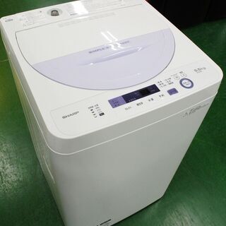 シャープ 5.5kg洗濯機 ES-GE5A 2017年製。動作確...