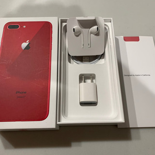iPhone8 plus 256GB RED SIMフリー【値段交渉OK】