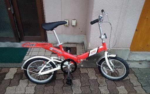 Coleman[コールマン]16吋折り畳み自転車 アルミ/シングル/レッド 