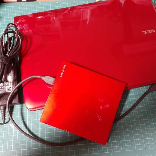 【商談成立しました！】Windows10:NEC LaVie LS150/H+外付けDVDドライブ