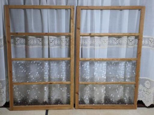 古建具　昭和ガラス戸