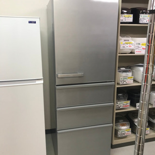 【リサイクルショップ八光　田上店　安心の3か月保証　配達・設置OK】2018年製 AQUA冷蔵庫 ミスティシルバー [4ドア /右開きタイプ /355L] [冷凍室 89L]AQR-36J-S
