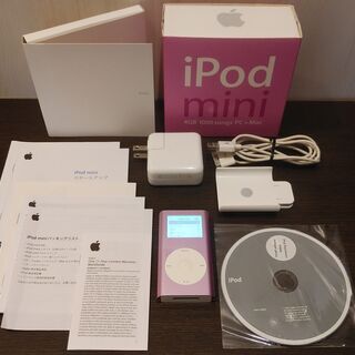 iPod mini 第2世代 4GB ピンク【付属品ほぼ完備 ※...