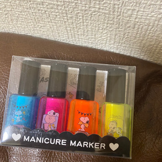 manicure marker スヌーピー