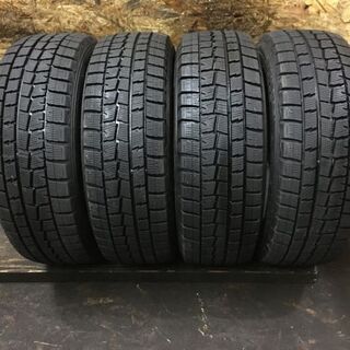 DUNLOP WINTER MAXX WM01 185/60R15 15インチ スタッドレス 4本 2016年製 シエンタ フィット スイフト VWポロ等　(VTC259) クレジットカード QR決済可能 DUNLOP WINTER MAXX WM01 185/60R15 15インチ スタッドレス 4本 2016年