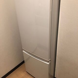 【ネット決済】2ドア冷蔵庫　137L　SHARP