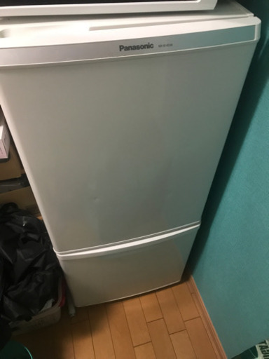 Panasonic 冷蔵庫 2ドア 138L ファン式 NR-B145W