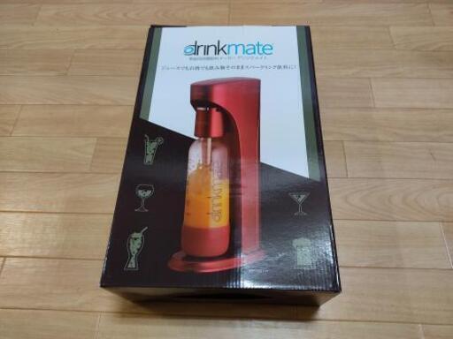 炭酸飲料メーカー ドリンクメイトDRM1002レッド（未開封品）