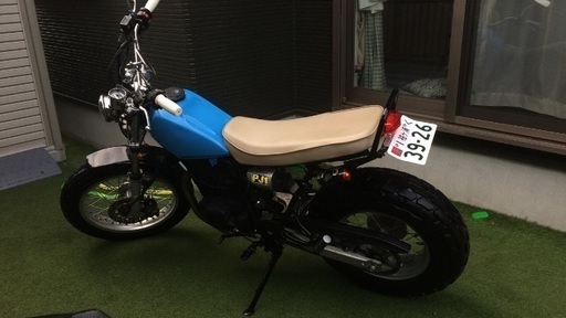 TW200 DG07j カスタム スカチューン YAMAHA TW200 DG07J 実働 カスタム