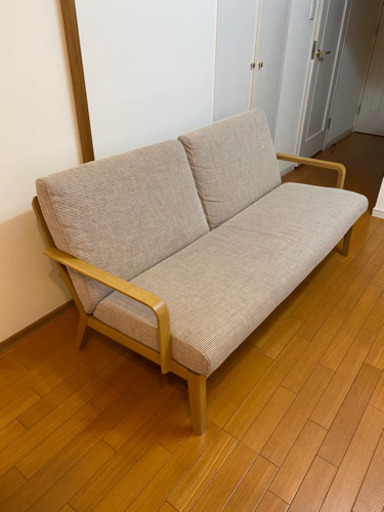 【ご成約済み】【カリモク家具】2人掛けソファ×2