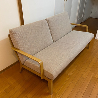 【ご成約済み】【カリモク家具】2人掛けソファ×2