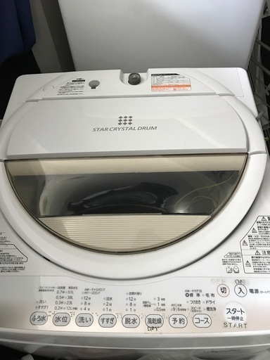 【商談中】TOSHIBA 6kg洗濯機
