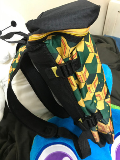 値下げ 鬼滅の刃風 冨岡義勇柄リュックサック Su 安里のおもちゃの中古あげます 譲ります ジモティーで不用品の処分