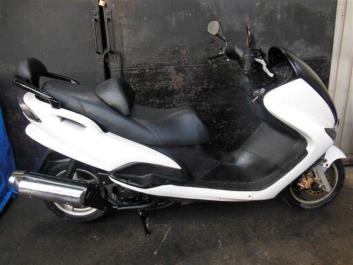 期間限定年始値引き YAMAHA マジェスティ125 カスタム ホワイト セル