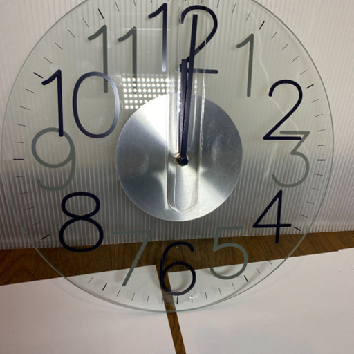 未使用品 ニトリ掛け時計 シンプル おしゃれ ワックス 北の家電の中古あげます 譲ります ジモティーで不用品の処分