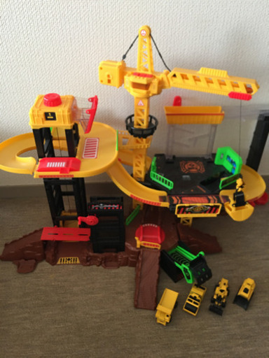 工事現場 おもちゃ じひょ 志都美のミニカーの中古あげます 譲ります ジモティーで不用品の処分