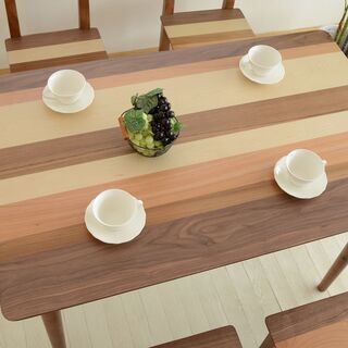 【新品】■ダイニングテーブル 4人掛け 4種の天然木■