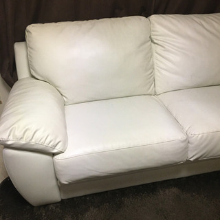 ⭐︎値下げ可能⭐︎ 3人掛けソファー　白　ホワイト　