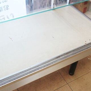 ラウンジドレスオーガンジーパーカーホワイト-業務用ショーケース　ガラスショーケース ガラスケース フィギュア飾り棚 店舗用 コレクションケース アルミフレーム 棚板2枚