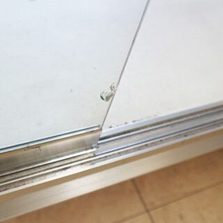 ラウンジドレスオーガンジーパーカーホワイト-業務用ショーケース　ガラスショーケース ガラスケース フィギュア飾り棚 店舗用 コレクションケース アルミフレーム 棚板2枚