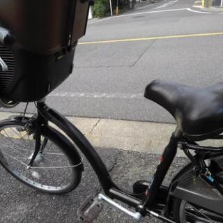 中古自転車１２１４　子供乗せ自転車　２２×２６インチ　３段ギヤ　LEDオートライト　幼児２人同乗可能タイプ